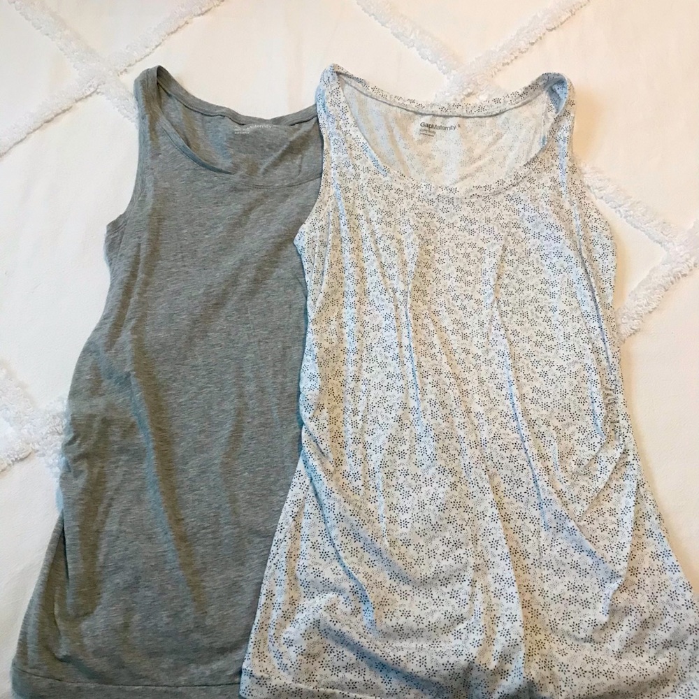 Pair of Gap Maternity tank tops Small